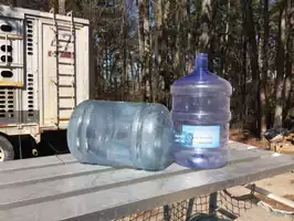Image of Blue Water Cooler Jug