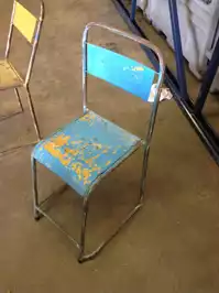 Image of Antique Metal Chair