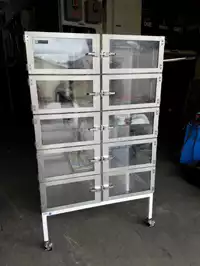 10 Door Ss Desiccator Cabinets Image