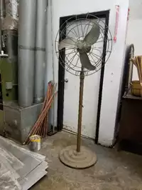 Image of Antique Freestanding Shop Fan