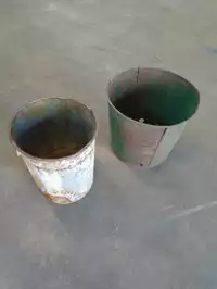 Image of Antique Steel Bucket / Pail
