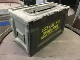 Image of Vintage 50 Cal Ammo Can