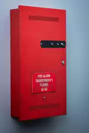 Image of Rigged Fire Alarm Control Box