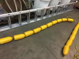 Image of String Of Yellow Floats
