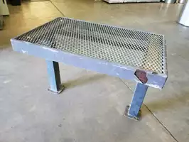 Image of Perforated Shop Table