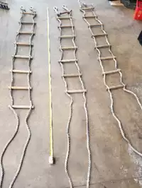 Image of 8' Rope Ladder W/ 8 Rungs
