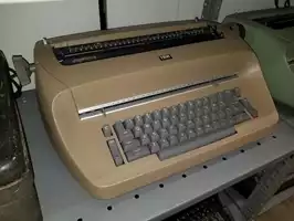 Image of Tan Ibm Selectric Typewriter