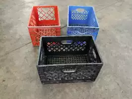 Image of Assorted Milk Crates