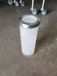 Image of Frosted Glass Container
