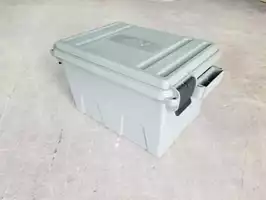 Image of Od Green Plastic Ammo Crate