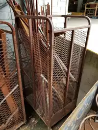 Image of Cart Of Rusty Metal