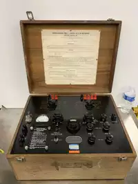 Image of Antique Portable Voltmeter