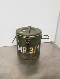 Image of Vintage Insulated Military Canister