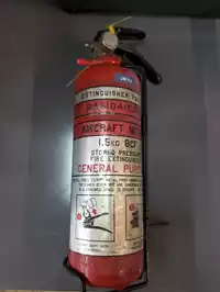 Image of Aircraft Fire Extinguisher