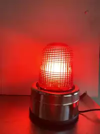 Image of Red Warning Light Signal