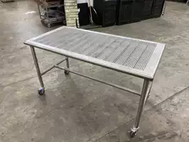 Image of Ss Perforated Lab Table (30" X 60")