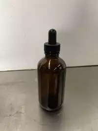 Image of 2oz Amber Glass Bottle W/ Dropper