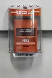 Image of Lift Cover/ Pull Fire Alarm