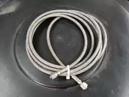 Image of 1/4" X 10 Braided Ss Hose With Ends