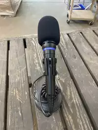 Image of Mic/ W Foam Cover On Stand