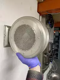 Image of Vintage Round Loud Speaker
