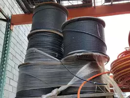 Image of 1000' Black Coaxial Cable Spool