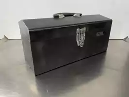 Image of 16x7 Black Metal Toolbox