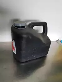 Image of Black Used Oil Can