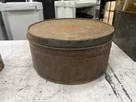 Image of Rustic Round Canister