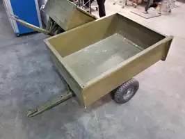 Image of Small Od Green Trailer