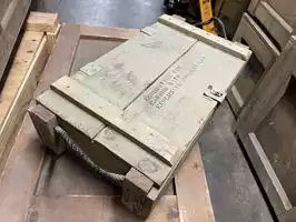 Image of Small Wood Ammo Crate
