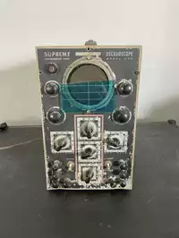 Image of Vintage Supreme Oscilloscope Model 546