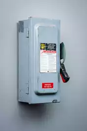 Image of Square D Power Disconnect Box