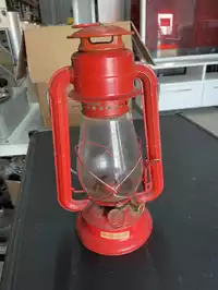 Image of Vintage Red Gas Lantern