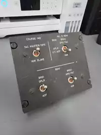 Image of Aircraft Gps Course Panel