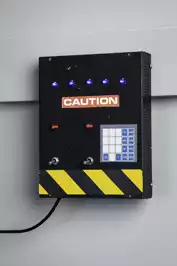 Image of Caution Black Keypad Security Box