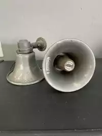 Image of Vintage 8" Round Loud Speaker