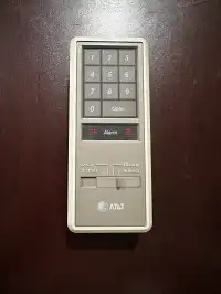 Image of Vintage At&t Security Keybad