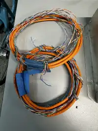 Image of Small Orange Bundle Of Wire