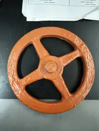 Image of Orange Faux Valve Wheel 7