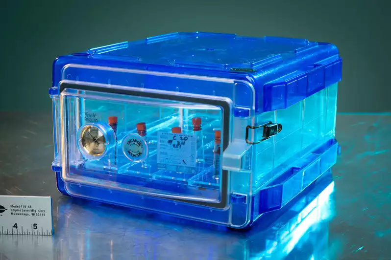 Image of Small Secador Desiccator Cabinet Blue