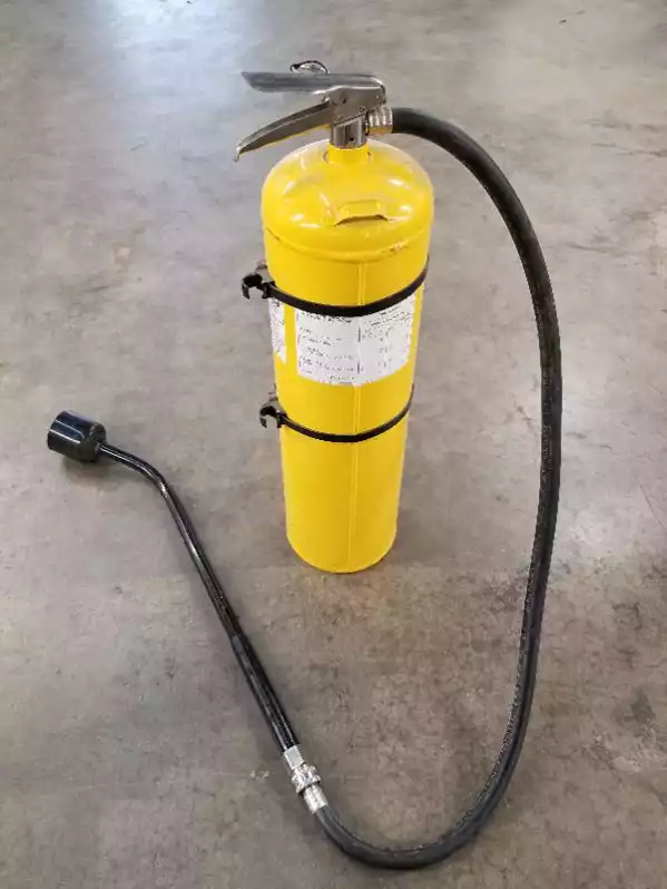 Image of Yellow Dry Powder Extinguisher