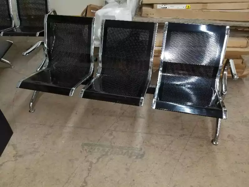 Image of 3 Chair Airport/Waiting Room Seating