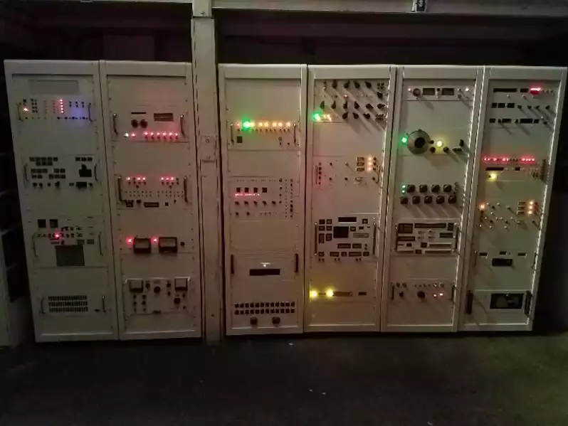 Image of White Navy Server Rack