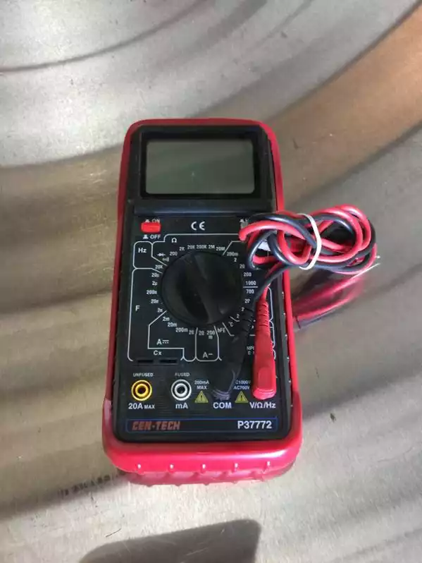 Image of Centech Red Volt Meter