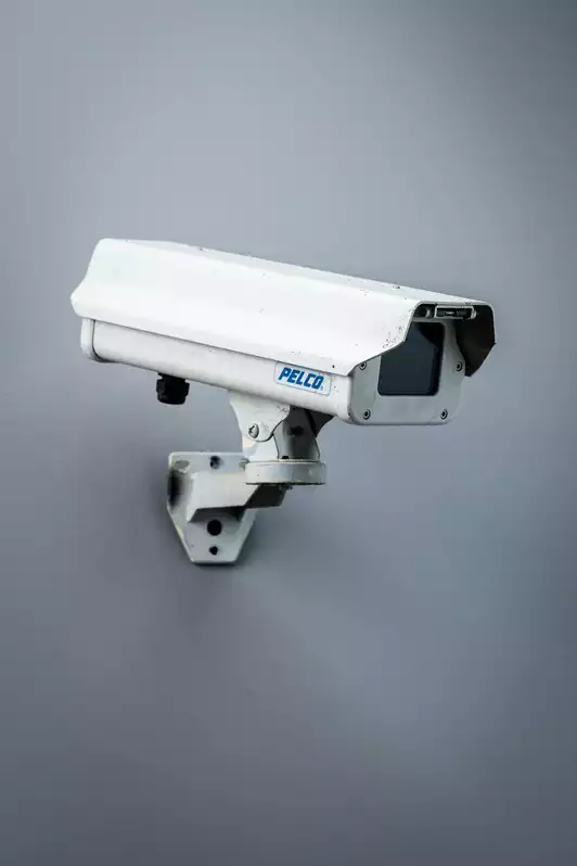 Image of Rigged Pelco Security Camera Housing