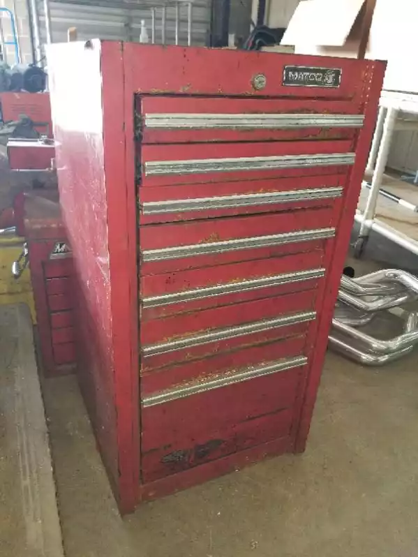 Image of Red Matco Tool Cabinet