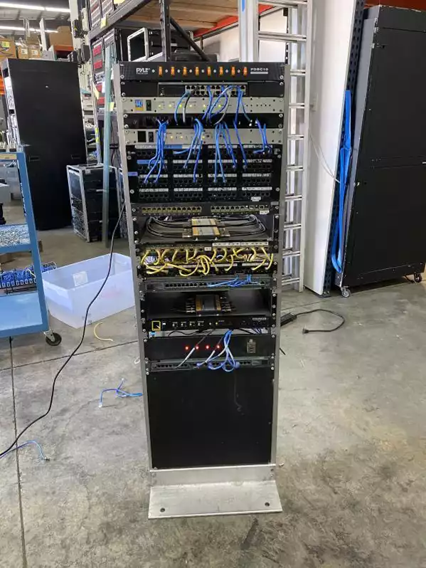 Image of Custom Network Server Rack
