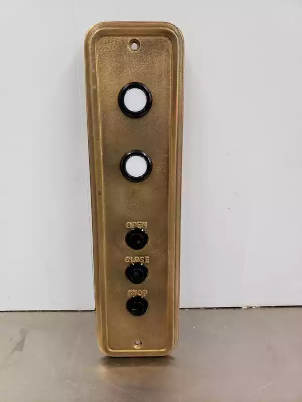 Image of Vintage Elevator Call Panel