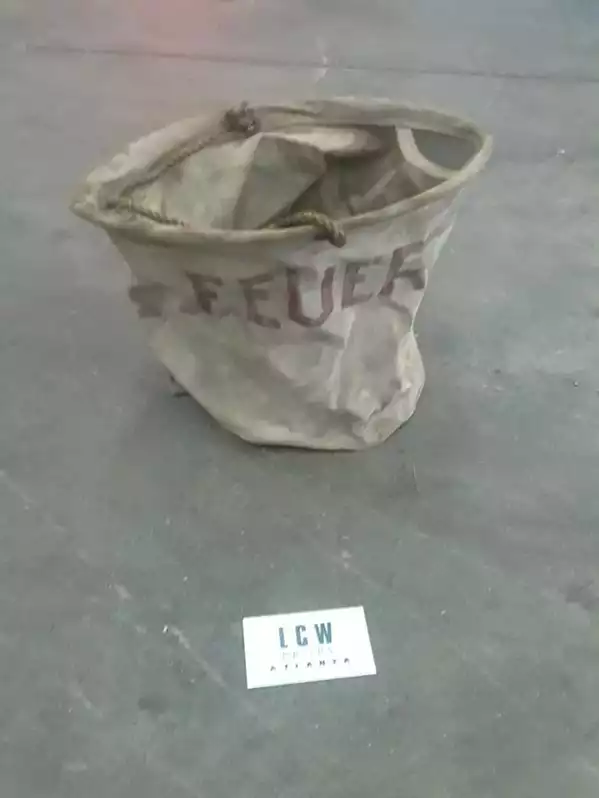 Image of Military Canvas Bucket